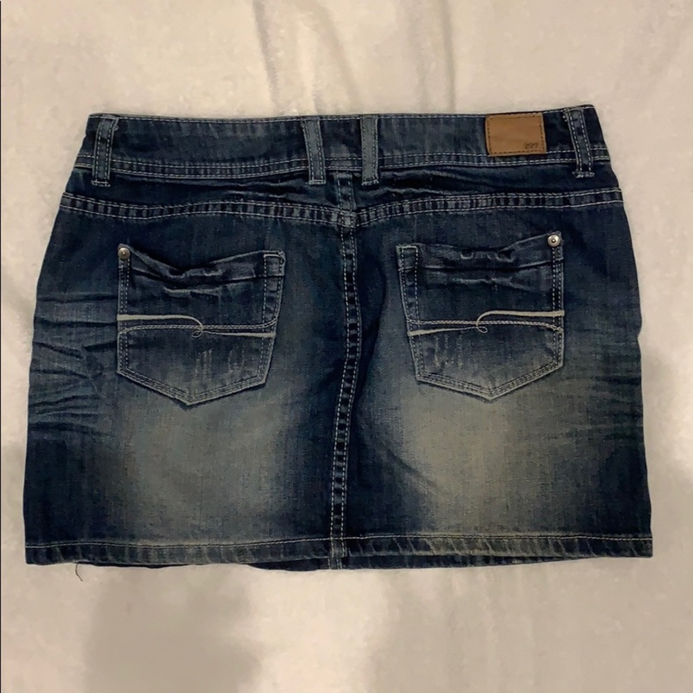 Denim Mini Skirt - Picture 2 of 2